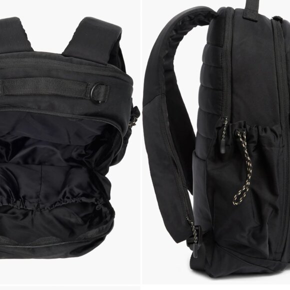 NWT Beis The North To South Sport Backpack in Black - Picture 4 of 4